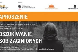 V ogólnopolska konfernecja ekspecka Poszukiwanie Osób Zaginionych